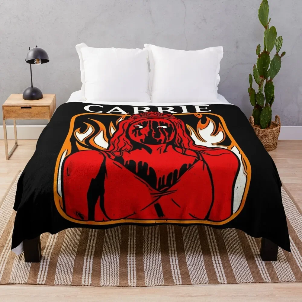 Carrie Movie Stephen King Throw Coperta Heavy Sofa Throw Bed Coperte Da Viaggio Anime