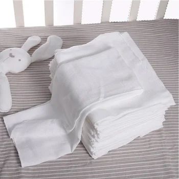 10 pz ABDL Bambino Adulto Garza di Cotone 100% Pannolini di Cotone DDLG Traspirante Assorbente Pannolini di Stoffa Riutilizzabili Lavabili Pannolini Inserti