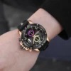 BORUSE High-end Waterproof Leather Watch, Simple Fashion, Business Model, Men's Luminous Quartz Watch 4