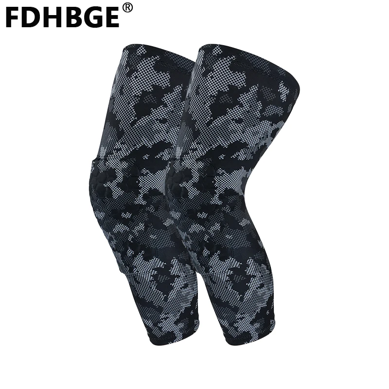 

FDHBGE Gym Basketball Security Fitness Knee Pads Leg Warmer Equipment Support Sports Kneepad Safety Volleyball Football Training