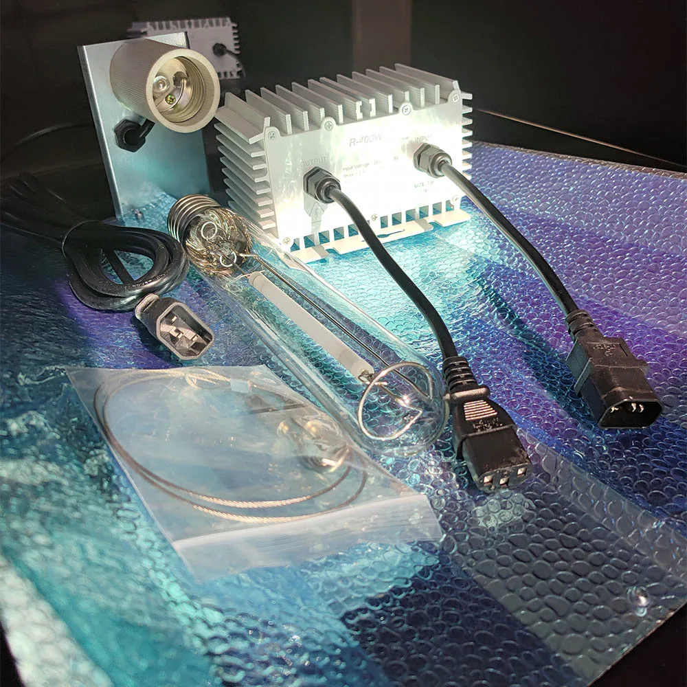Solidee-hps mh Grow Light Kit Refletor de Lastro Lâmpada de Alta Eficiência 281h 301b Lâmpada Led 400w