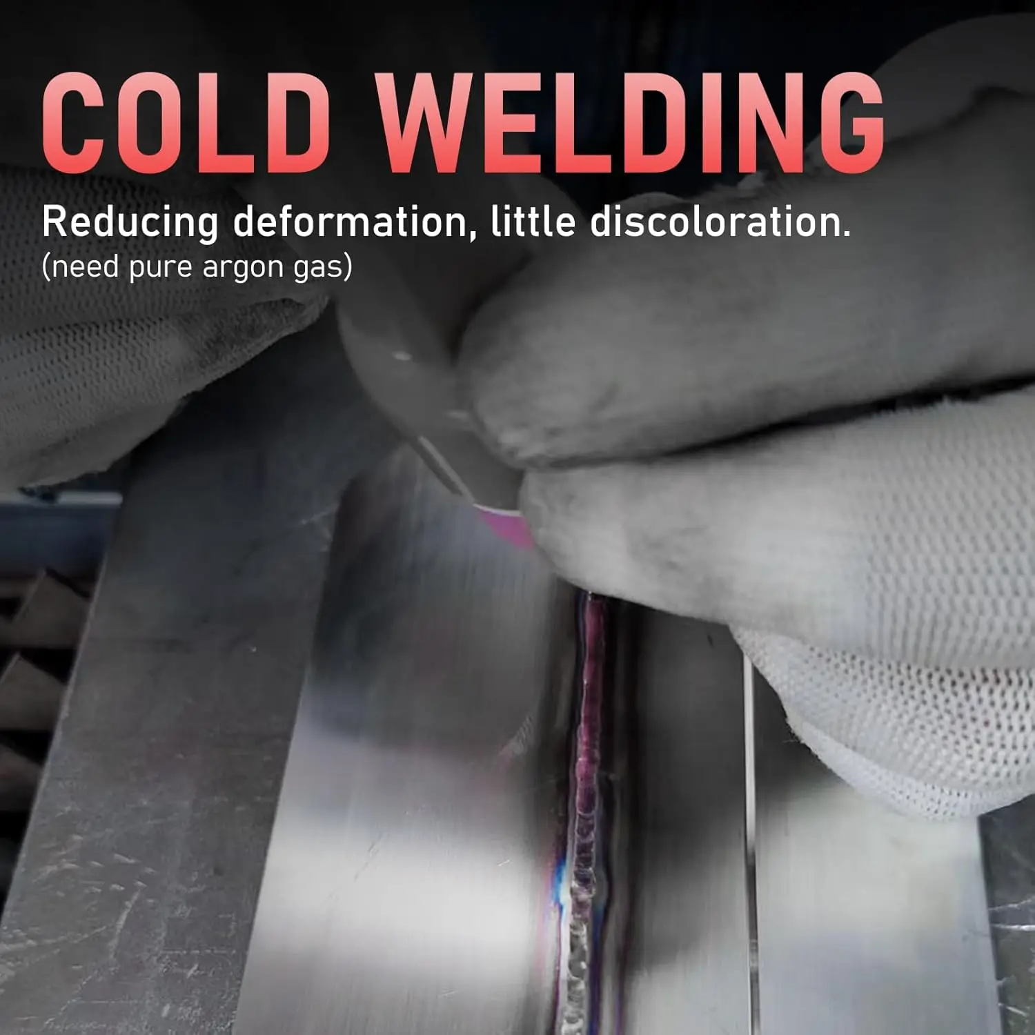 TIG Welder 7 in 1 Cold Spot Lift TIG/Stick Welding Machine YWT-200DC The Welder Is Equipped with Arc Force Hot Start