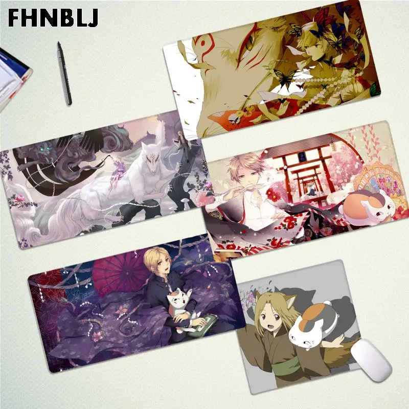 

Natsume Yuujinchou New Silicone Large/small Pad To Mouse Pad Game Size For Keyboards Mat Mousepad For Boyfriend Gift