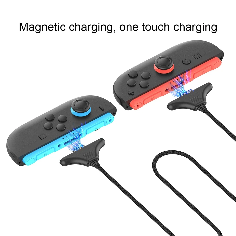 2 In 1 Fast Charging Magnetic Charging Cable For Switch2/ For Joy-Con Controllers PG-SW2119A Controller Charging Cable