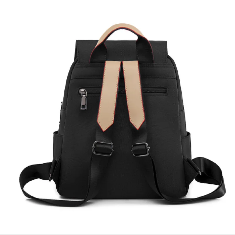 New Women Fashion Tassels Waterproof Oxford Backpack Large Capacity Shoulder Bags Student School Bag Ladies Travel Bagpack