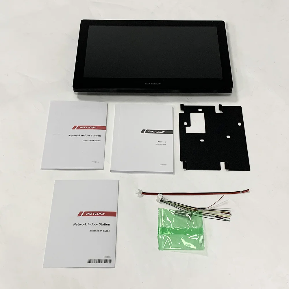 Hikvision DS-KH8520-WTE1 IP 실내 스테이션 POE 와이파이 비디오 인터콤 모니터, 10 인치 터치 스크린