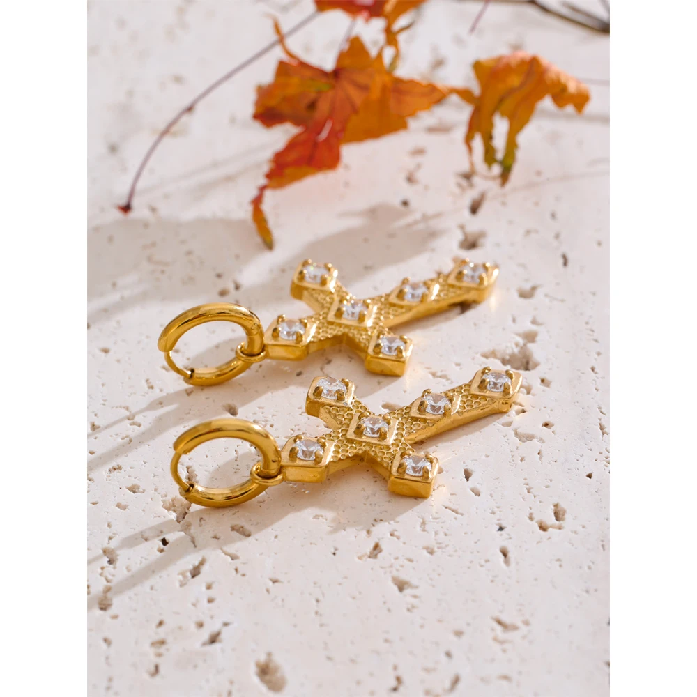Yhpup Earrings Cubic Zirconia