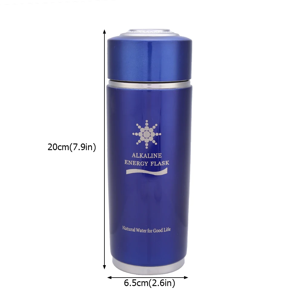 Outdoor Camping Energy Water Bottle Balance Bottle Stainless Alkaline Water Bottle Portable Balance Bio Energy Lonizer Cup Flask