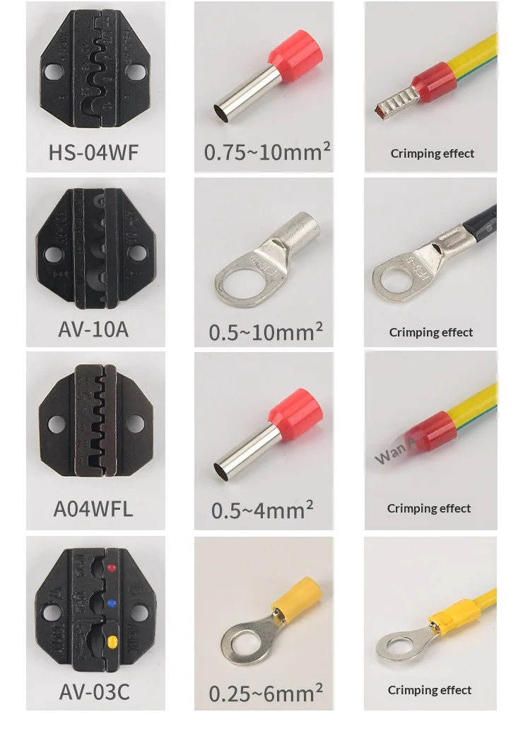 JH-T5Nd electric dynamic wire pliers cold pressing terminal machine 0.25-16 auto