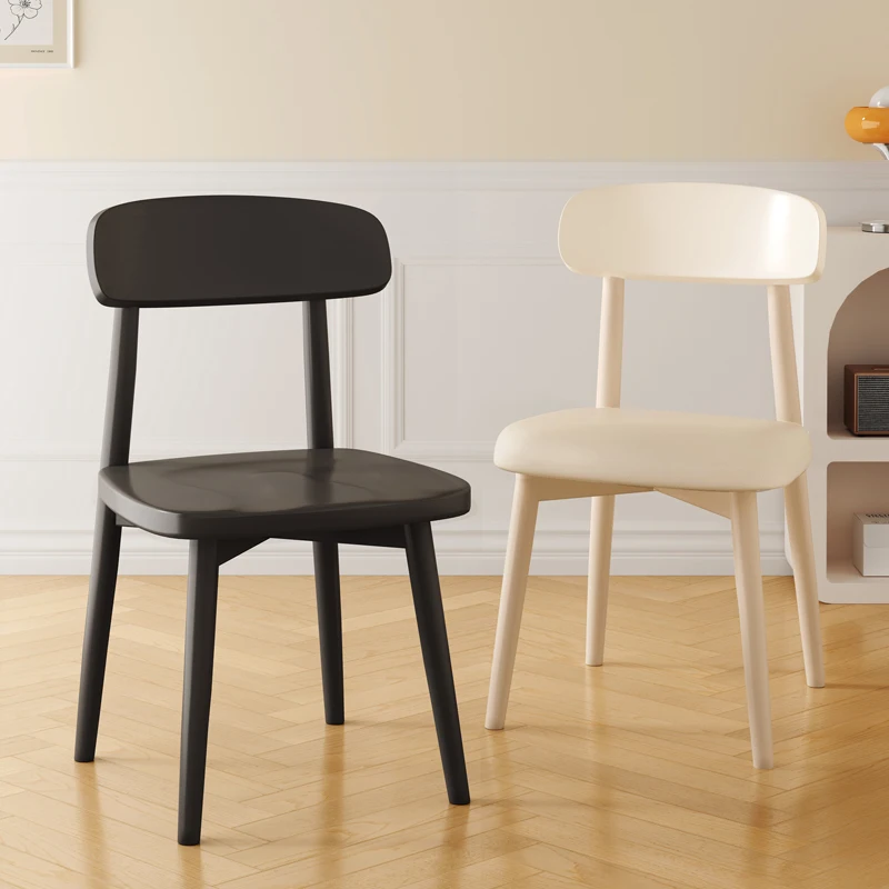 

Bedroom Balcony Chairs Lounge Black Mid Century Dining Gaming Mobile Modern Chairs Living Room Silla Comedor Furniture Wooden