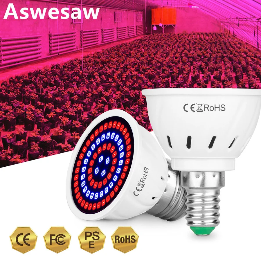 

Phyto Led B22 Hydroponic Growth Light E27 Led Grow Bulb MR16 Full Spectrum 220V UV Lamp Plant E14 Flower Seedling Fitolamp GU10