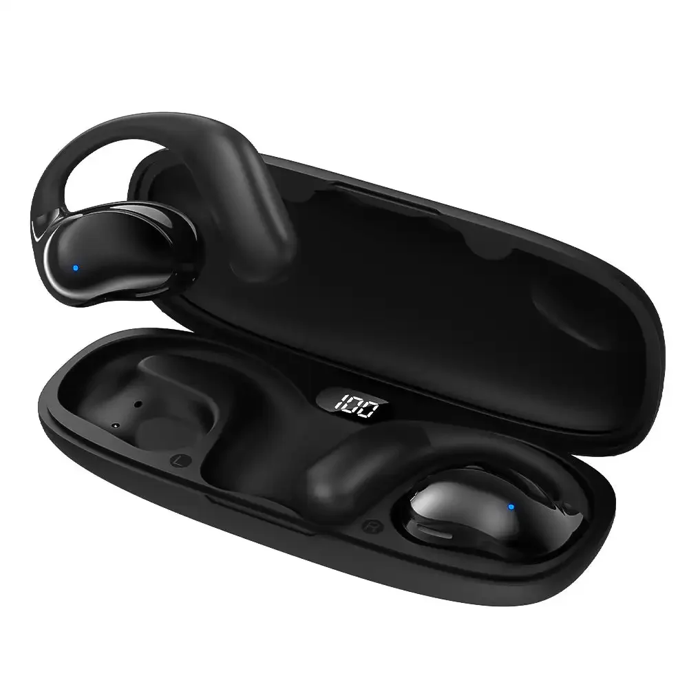 AI Intelligent Translation Bluetooth Headset OWS Hanging Earphones Wireless Stereo Sports Gaming High Accuracy Headphones