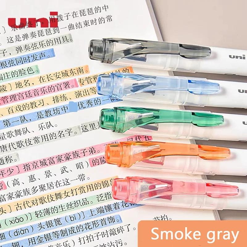Japan Uni Highlighters Pen Set 102T/103T Windowable Double Tip Handbook Fluorescent Marker Pretty Supplies marcadores de colores