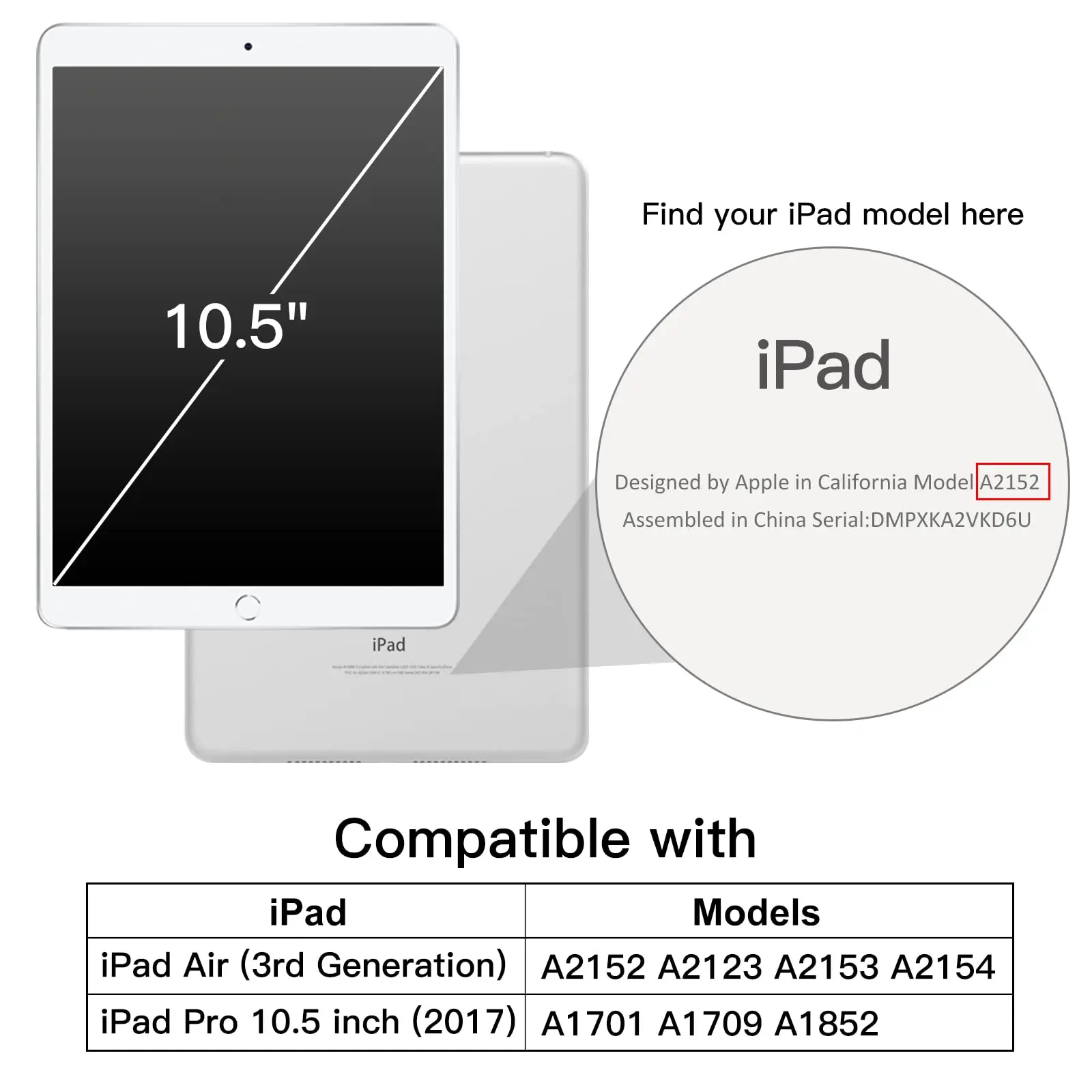 Premium Tablet Cover - Ultra-Slim TPU Soft Case