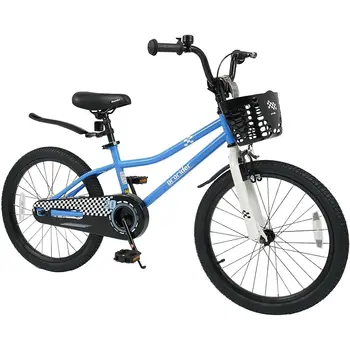 Children's Bikes, 12-20 Inch, Suitable for Ages 3-8, Toddler to Kids, with Removable Training Wheels, Handbrake, and Rear Brake,