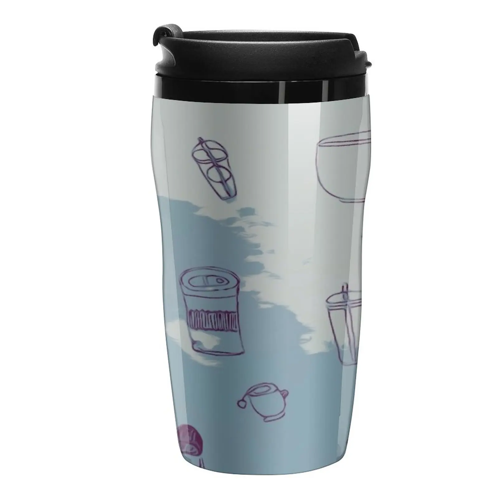 

Coffee Hour Travel Coffee Mug Coffee Travel Mug Coffee Bowl