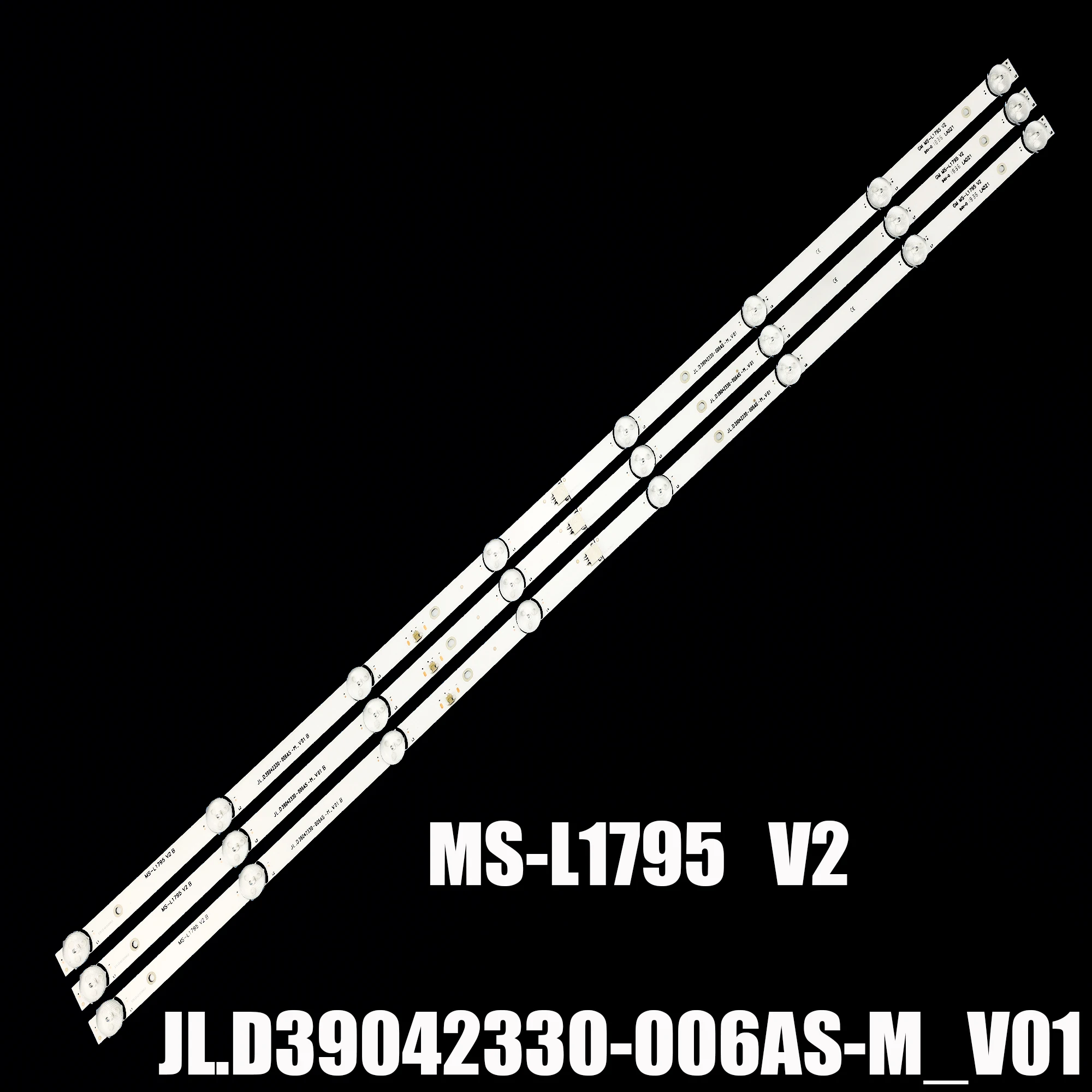 Tira de Retroiluminação Led Lâmpadas Ms-l1795 v2 3080539z10dtz003 para Pix390dledm H39d7100e 39 tv Le39z1 Novo