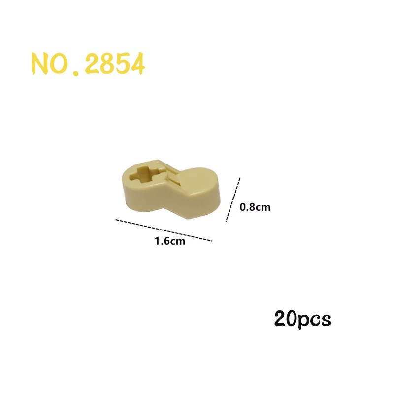 MOC Technical Connector Building Block Parts - Motor Model Car Engine Cylinder Brick by Leduo Toys