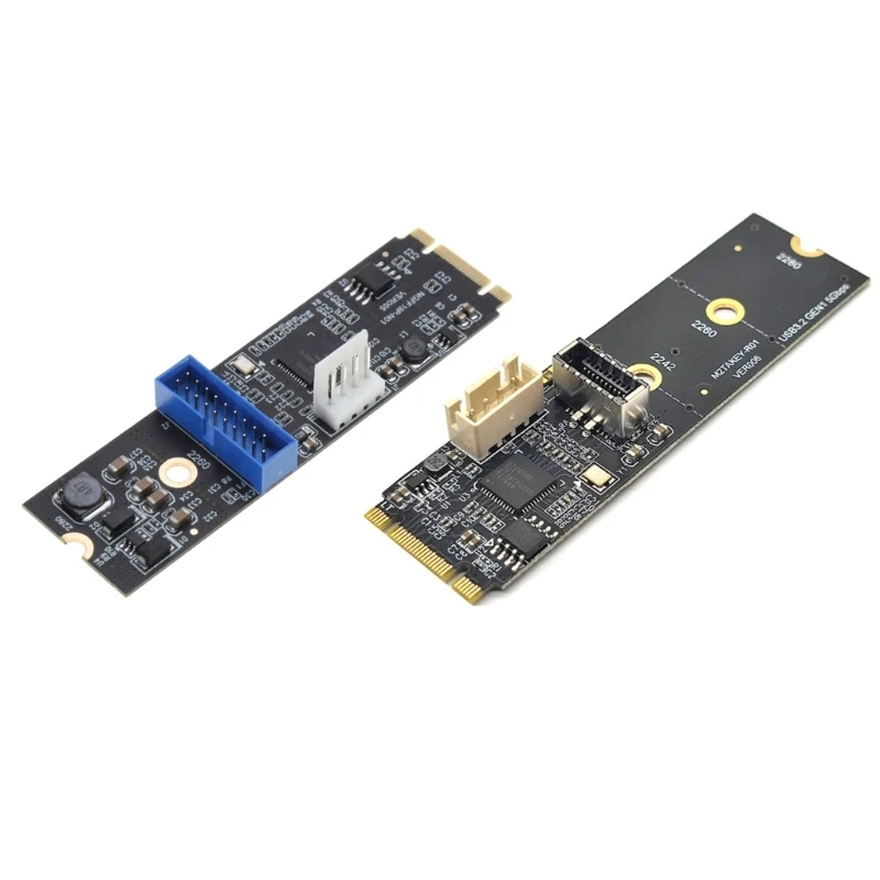 

Материнская плата ПК — PCIE NVME TYPE-E или 19-контактная передняя плата адаптера USB-интерфейсов с поддержкой USB3.2 — набор