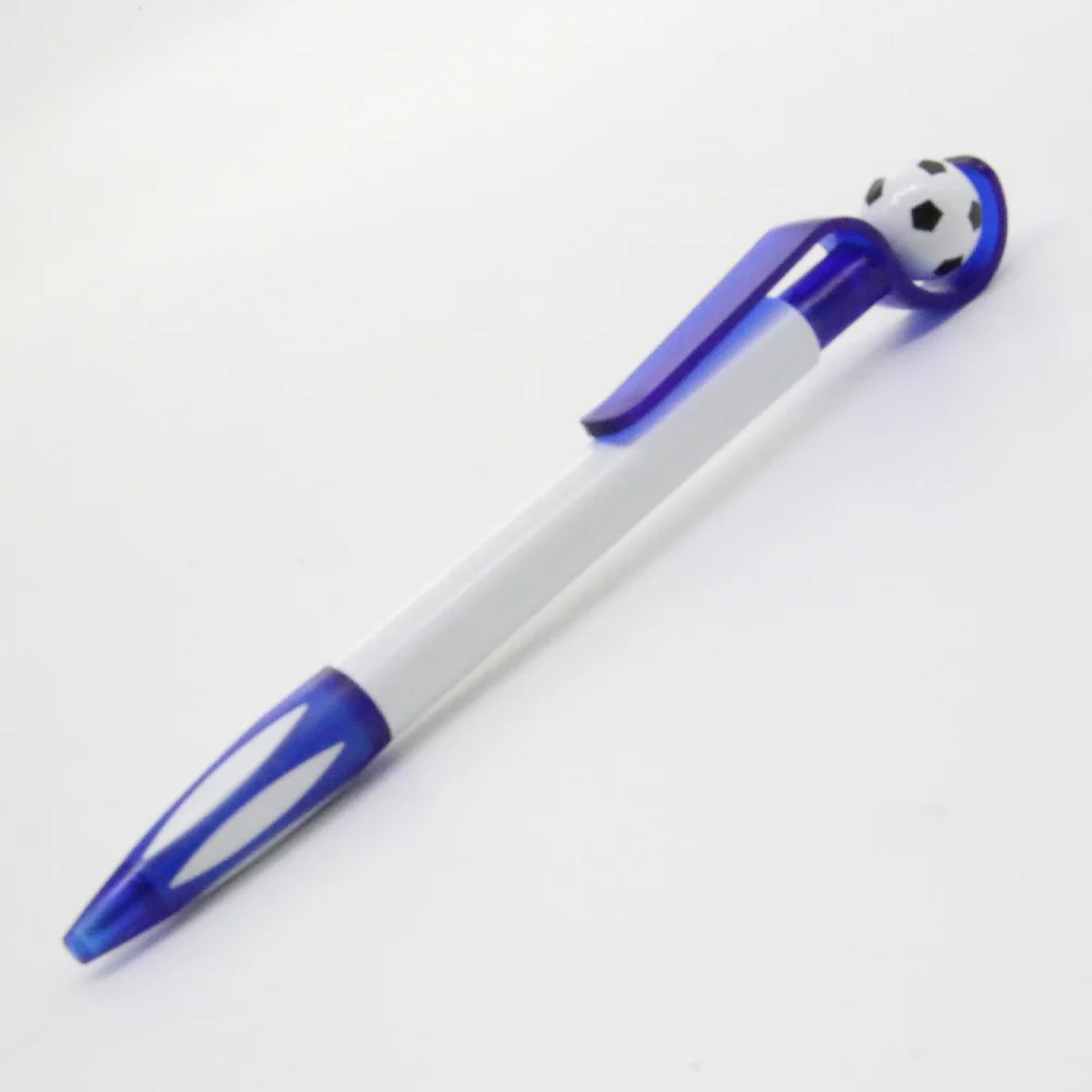 10 Pcs Football Ballpoint Pen Handwriting Pens Ink Soccer Shape Bulk Party Favors Office Supplies Plastic Stationery Student 4