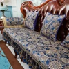 European Style Sofa Covers Luxury Solid Chenille Anti-slip Couch Cushion Living Room Sofa Armchair Towel Slipcover Home Decor 2