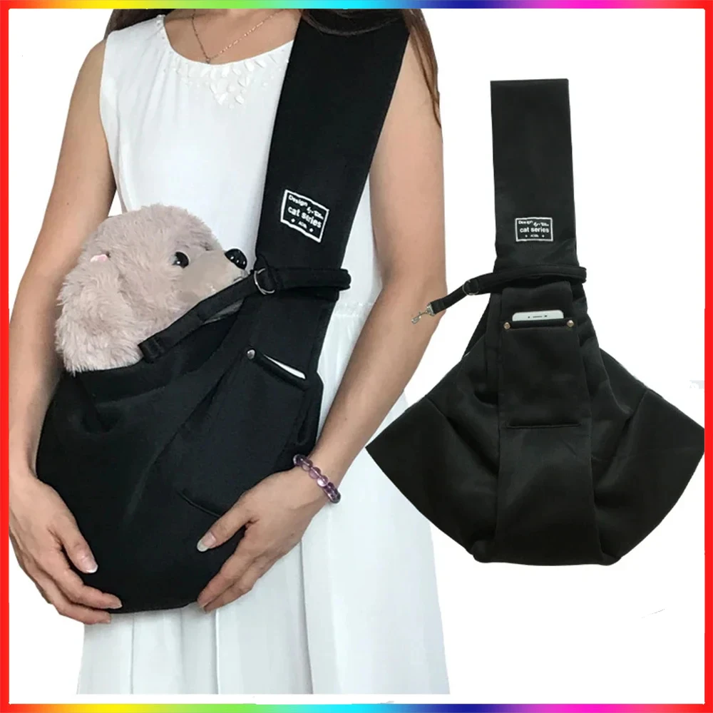 

Pet Dog Sling Carrier Bag for Small Dogs Cats Portable Pet Shoulder Bag Outdoor Travel Crossbody Shoulder Bag Carrying Supplies