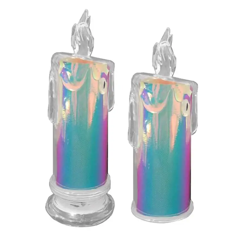 

Flameless Votive Candles High Quality Colorful Flickering Candle Electric Flameless Fake Candle For Room Home & Wedding Decors