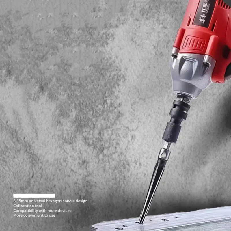 H7 10-Piece Machine Rooms High Speed Steel Machine Reamer with Straight Shaft for Stainless Steel Alloy Copper Metal 3-12mm