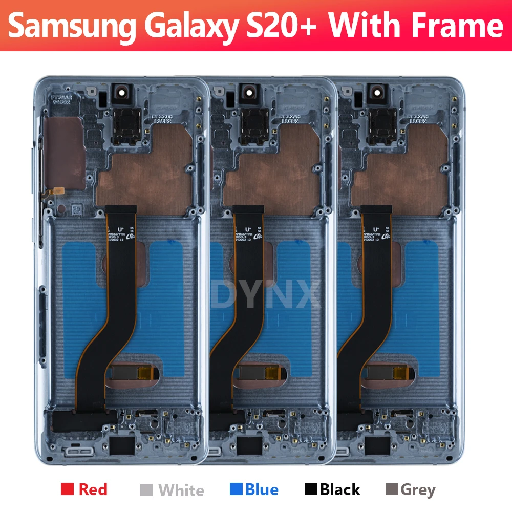 LCD ÷  ġ ũ ü, AMOLED S20 ÷, Ｚ  S20 + G985 G985F  , 6.7 ġ ũ