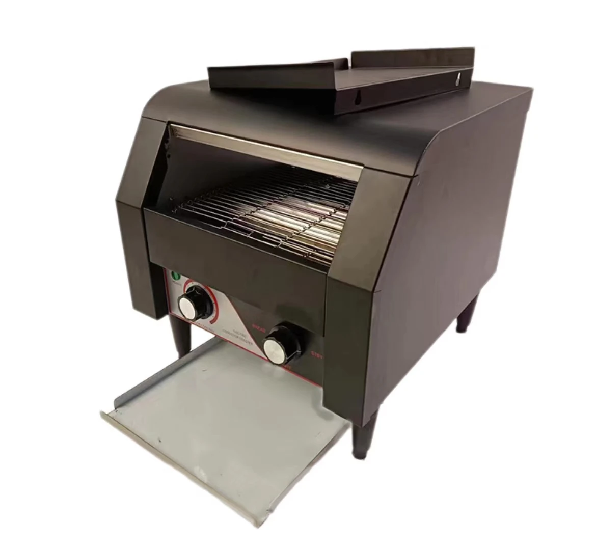 Crawler-type Square Charter Driver Baking Machine Automatic Breakfast Toaster Machine Toaster Oven 2