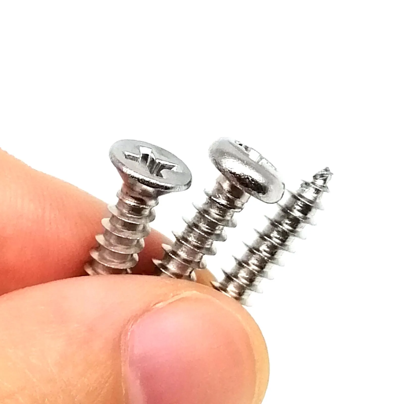 Kit Viti Mignon In Acciaio Inox – M1 M1.2 M1.4 M1.6 M2 – Testa Piatta Svasata Phillips