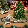 Train Set - Train Toys For Boys With Smokes, Lights And Sound, Toy Train With Steam Locomotive,Christmas Gifts for Kids 3-12 5