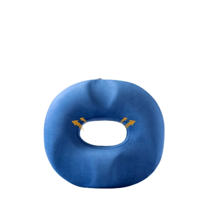 

Beautiful Hip Tail Vertebra Donut Hemorrhoid Cushion Office Cushion Hollow Breathable Fart Cushion