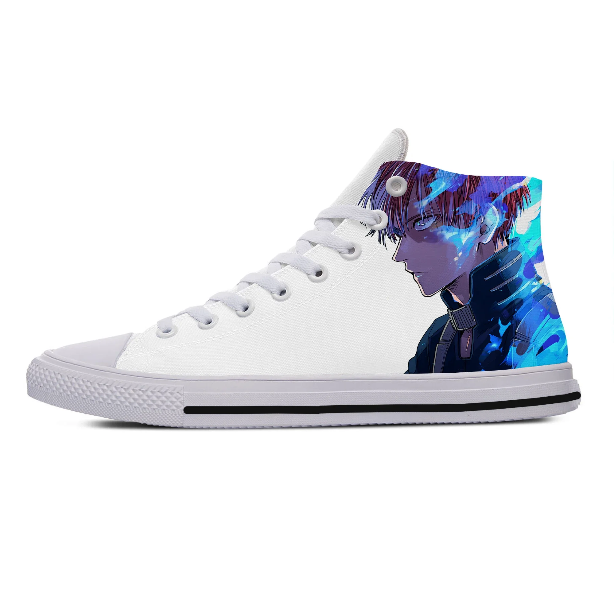 Hot New Summer Woman Man My Hero Academia Breathable Lightweight Casual SneakersHigh Quality High Help Classic Board Shoes