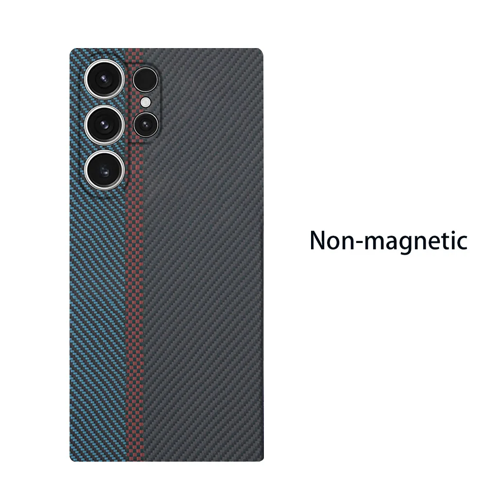 Magnetic Aramid Carbon Fiber Phone Case with Magsafe Compatibility