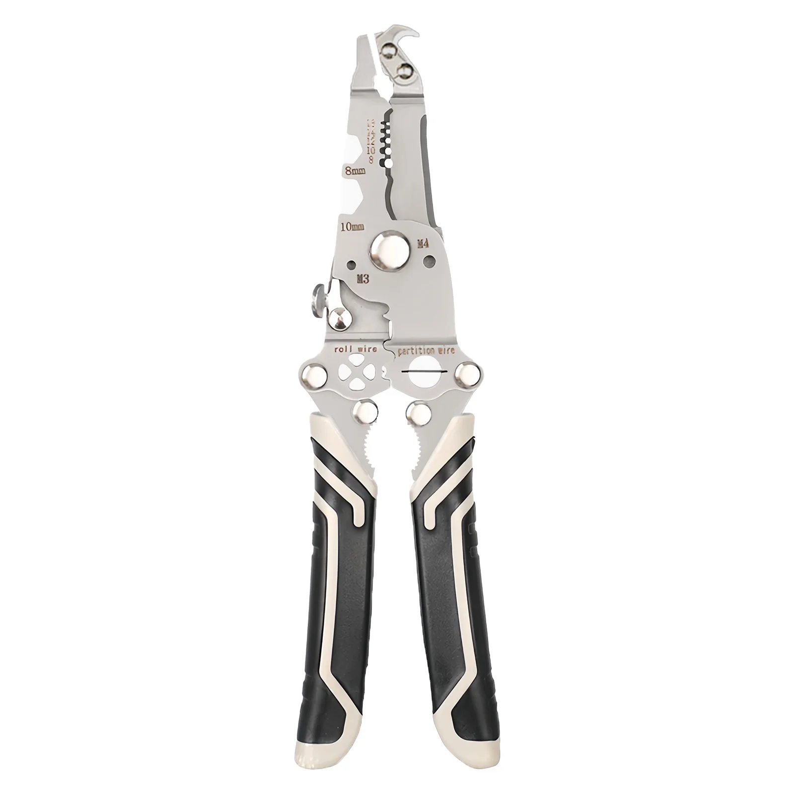 Professional Wire Stripper Pliers Multifunctional Stainless Steel Heavy Duty Tool for DIY Home Construction Electronics tools