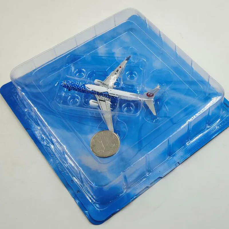 Ja05rk b737飛行機モデル1/400スケール日本の青のクジラb737