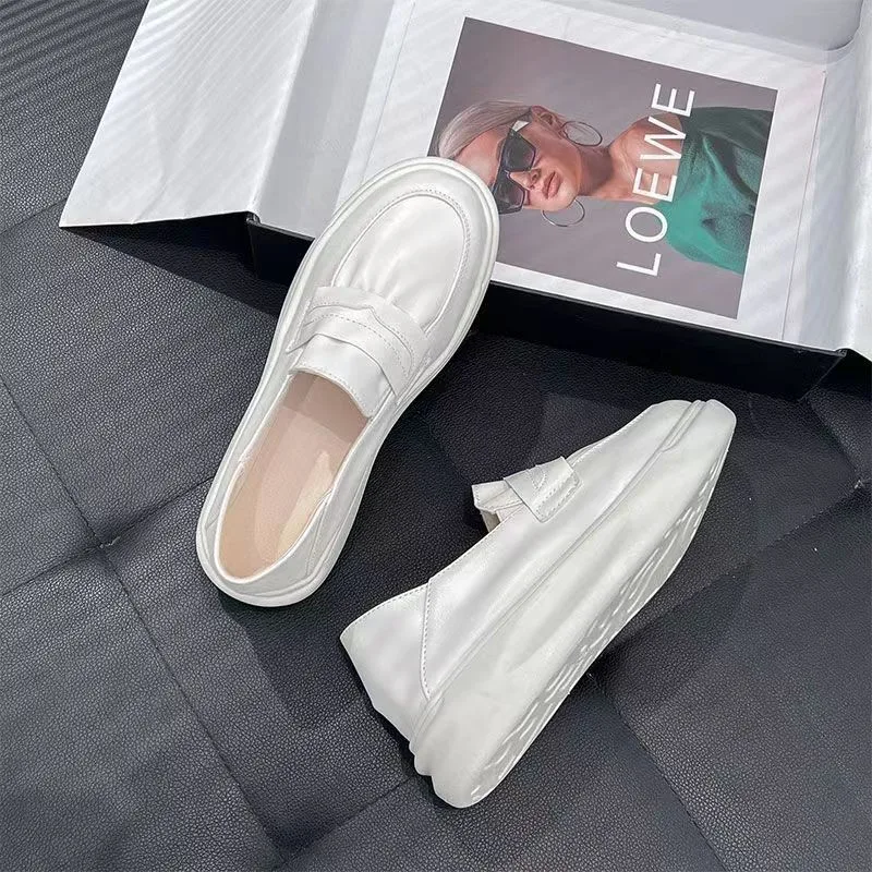 

Women's Small White Shoes Flat Sole Single Shoes Women's Shoes Summer Women's Vulcanized Shoes