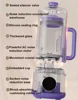 1100ml Soybean Milk Machine Filter-free Wall Break Machine Smart Mixer Electric Juicer 12h Reservation Food Supplement Machine 6