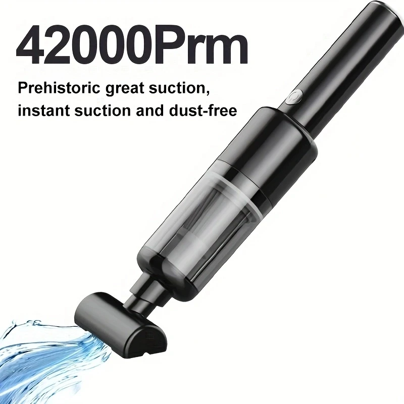 Wireless Car Vacuum Cleaner Wireless Handheld Vacuum Cleaner Strong Suction Auto Vaccum Cleaning Desktop Cleaner 1