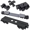 MOC City Creative Idea Train Base Wheel Carriage Building Blocks Bricks Assembled DIY Toys for Kids Christmas giftS 1