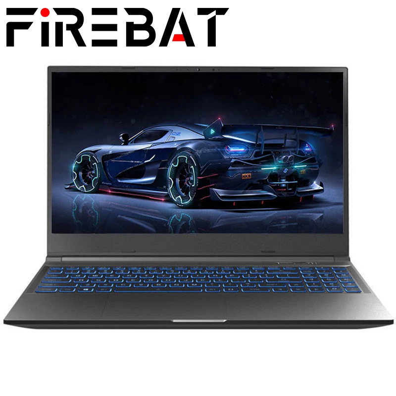 

FIREBAT T5A 15.6 Inch AMD R5 6600H Geforce RTX 3050 DDR4 M.2 16G RAM 512G SSD 165Hz 2K Wifi6 BT5.1 Gaming Notebook Laptop