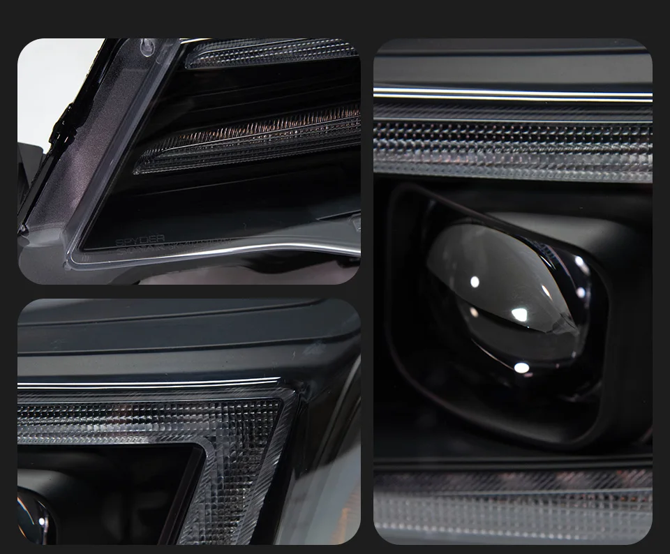 AKD Head Lamp for Subaru Forester LED Headlight 2013-2018 Headlights Forester DRL Turn Signal High Beam Angel Eye Projector