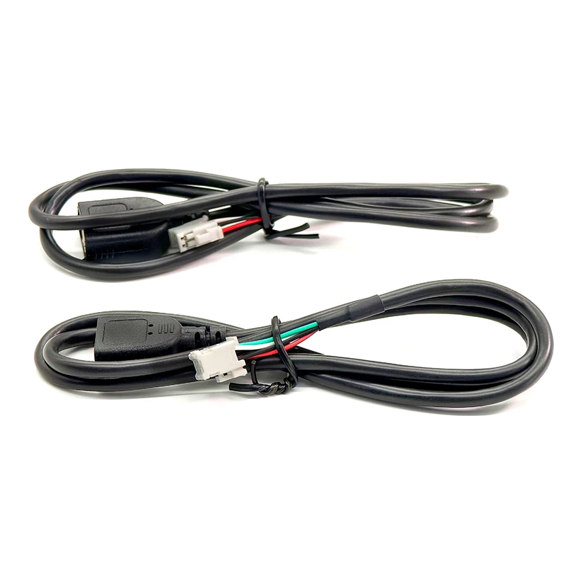 【MO】75cm 자동차 USB 케이블 어댑터 안드로이드 자동차 라디오 스테레오 커넥터용 4핀 및 6핀 USB 연장 케이블 어댑터