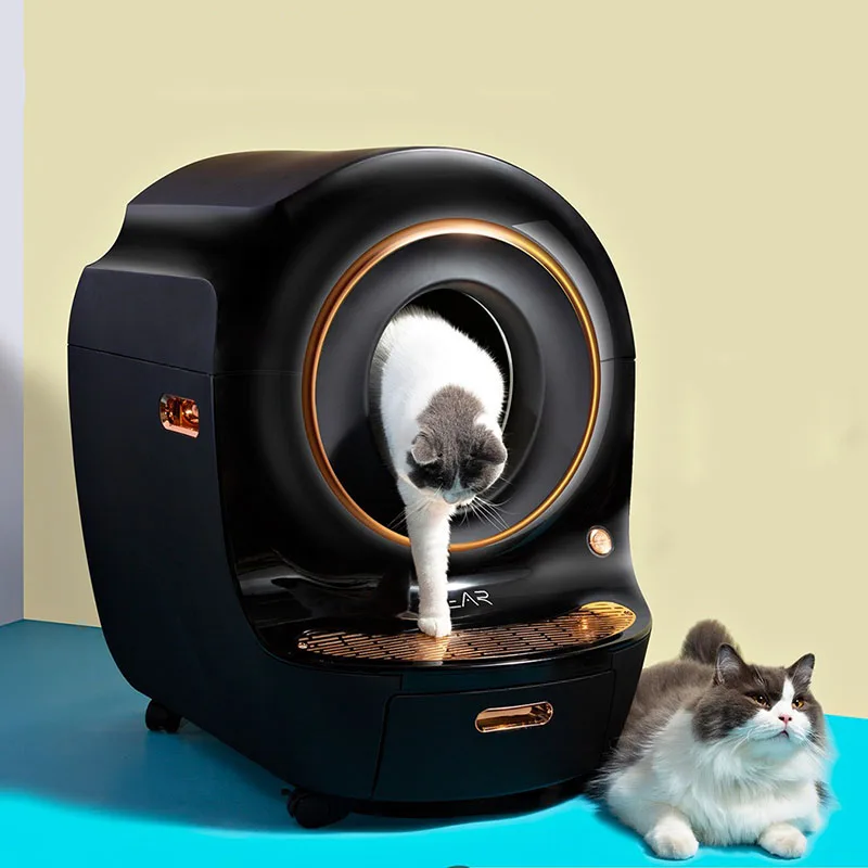 Lettiera Autopulente Per Gatti VIVIDMOO - 57.6L, Intelligente, Con App, Isolamento Odori, Per Multi Gatto - Foto 8