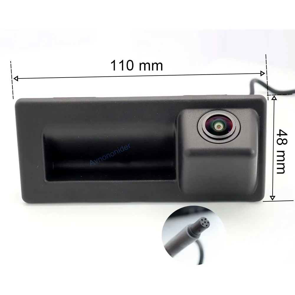 Telecamera Retromarcia Per VW Tiguan II 2016-2023 Con Unità MIB - Visione Notturna HD, Impermeabile, Plug & Play