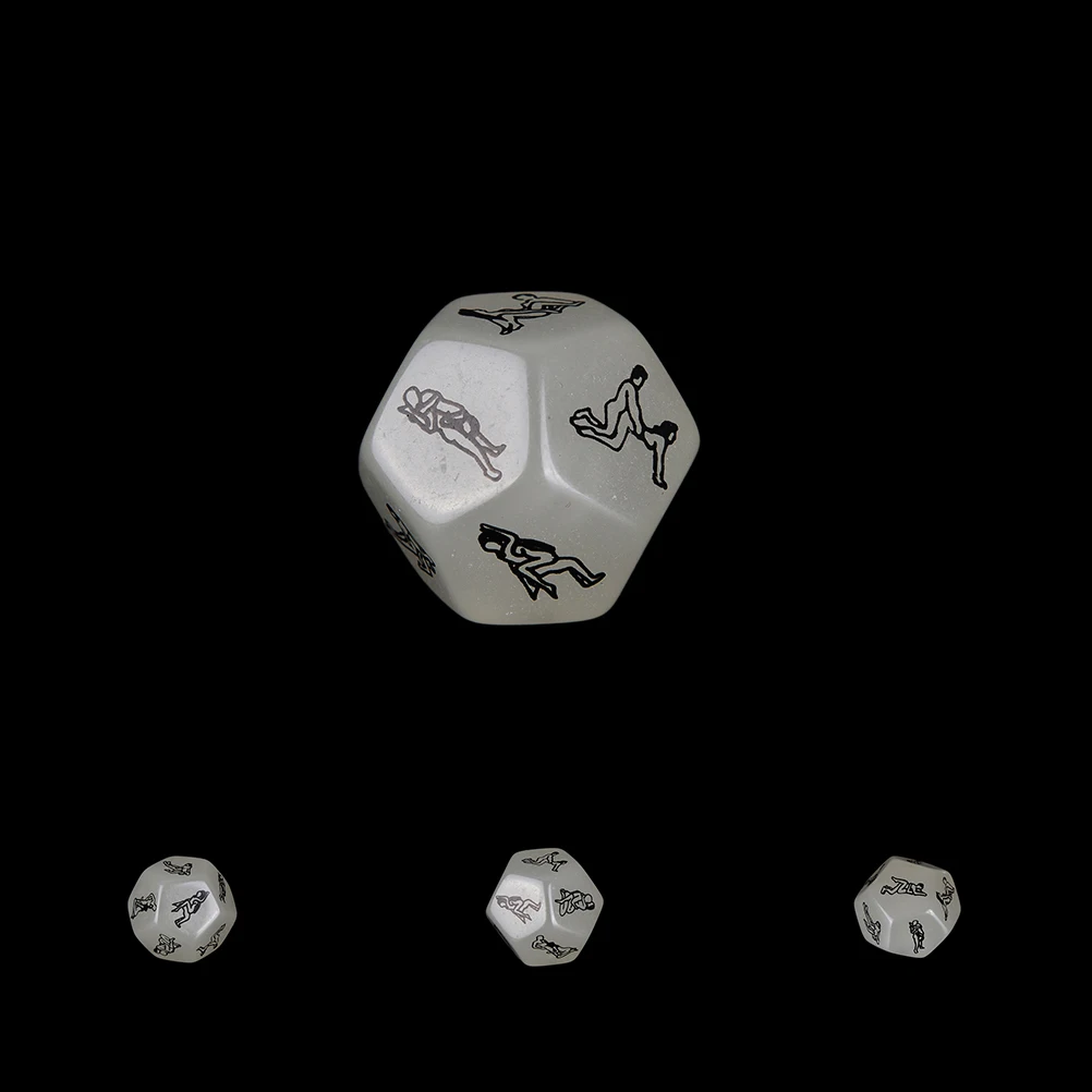 Sex Adult In The Dark Dice Game Love Humour Gambling Romance Erotic Craps Toy,