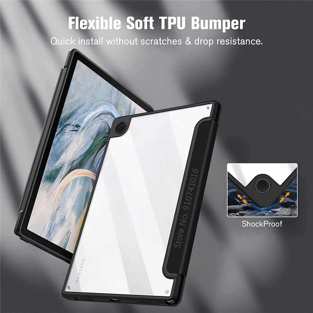Capa para Tablet pu com Suporte para Samsung Capa para Galaxy Tab a8 Sm-x200 X205 105 in 2023 - Imagem 6