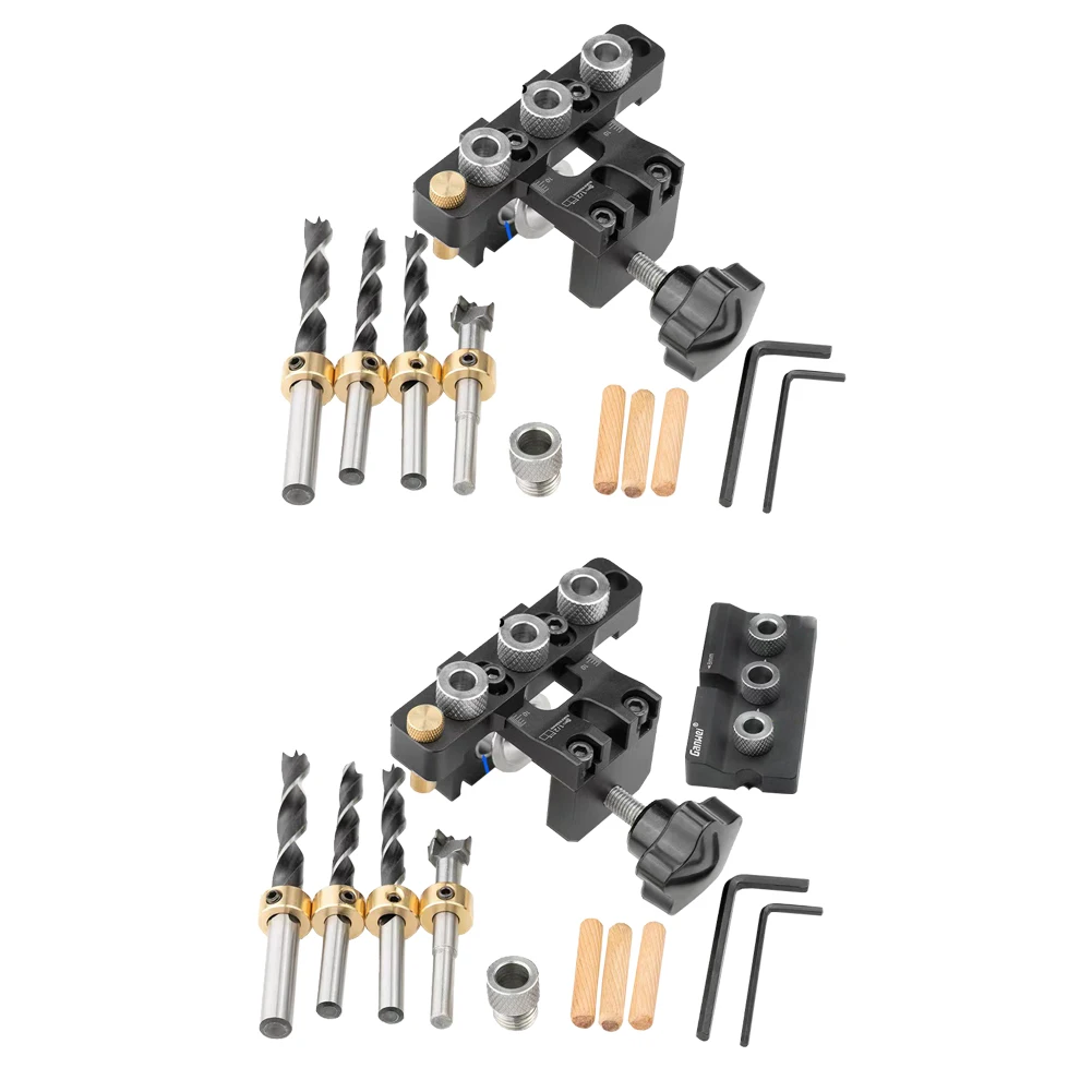 3in1DrillGuideBushingsSetAdjustableDrillingHoleJigKit8MM