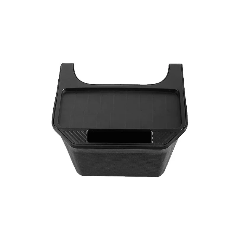 Rear middle storage box umbrella storage box car trash can interior accessories suitable for Tesla Model 3/y